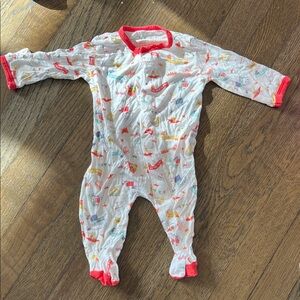 Magnetic Me Red and White Kids Footie